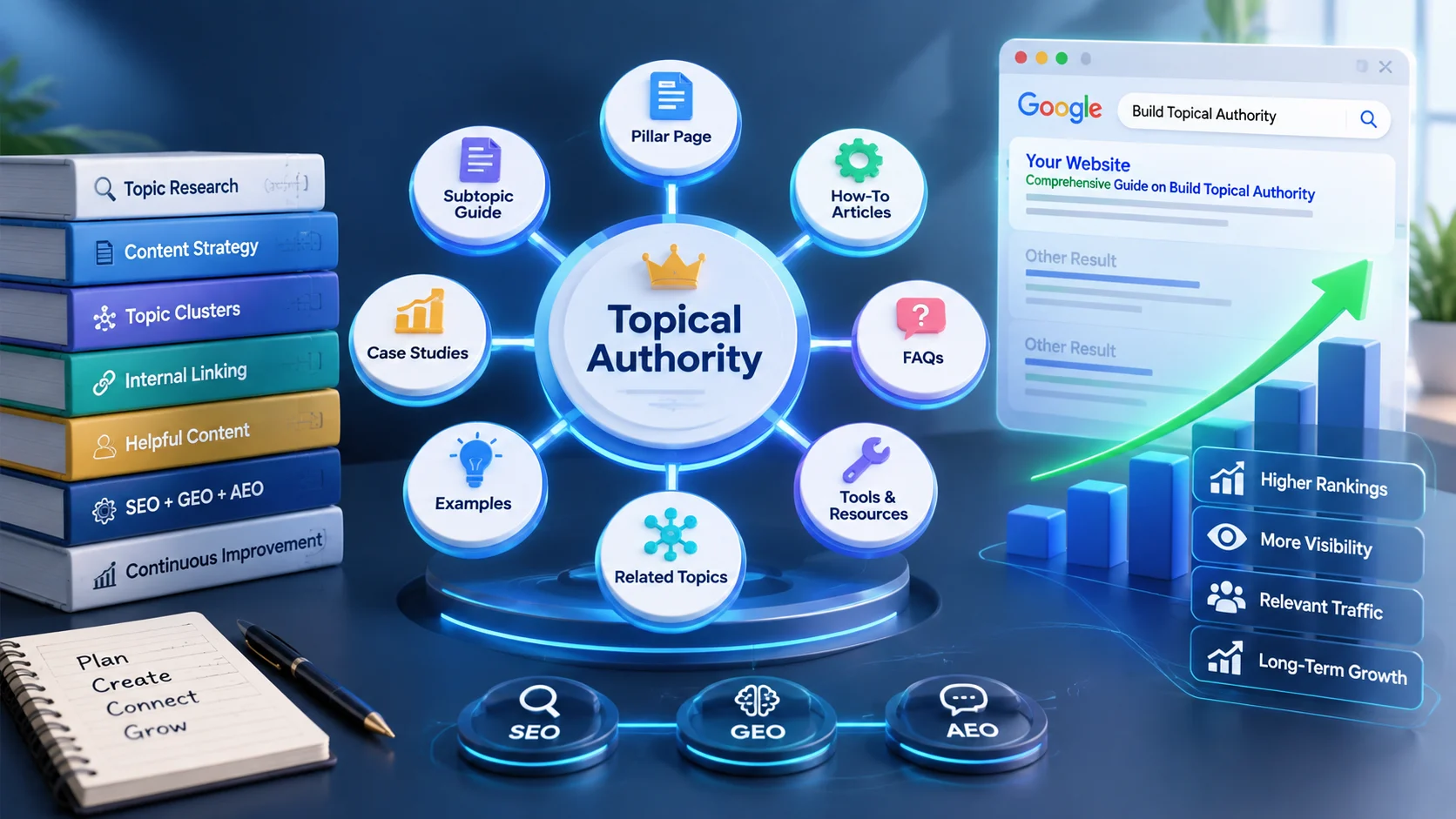Build Topical Authority for Better Search Visibility
